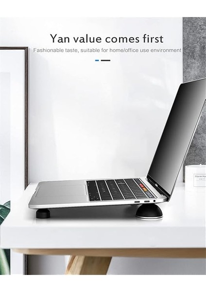 4'ü 1 Arada Taşınabilir Dizüstü Bilgisayar Soğutma Pedi, Soğuk Top Isı Dağılımı Kaymaz Ped Soğutucu Standı, Macbook/laptop/hava/pro Için Evrensel Braket Mini Soğuk Toplar Standı (Siyah) indirimleri