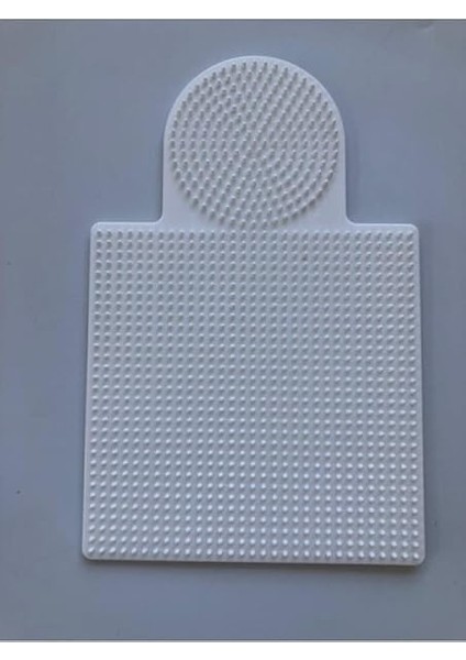 2 Adet Ütü ile Yapışan Boncuk Dizme Tablası Büyük Boy - Kare : 15,5 cm - Daire : 8,5 cm - Beyaz Renk fırsatları