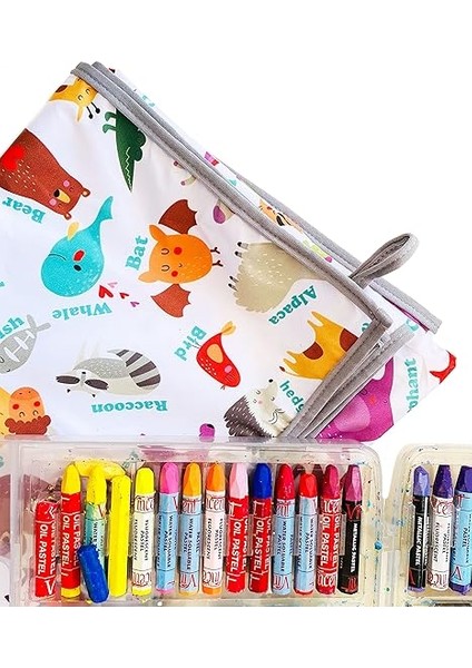 Su Geçirmez, Yer/masa Örtüsü, Aktivite, Yemek ve Oyun Için, Doğa Dostu ve Çevreci, Çok Amaçlı Kullanım, Zoo (150X150CM) modelleri