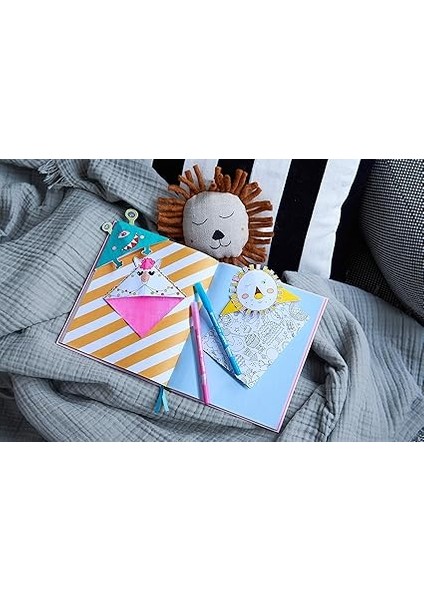 15 Funtastıcs Çocuklar Için Ince Uçlu Keçeli Kalem 18'li Set - 1 mm Yuvarlak Uç fırsatları