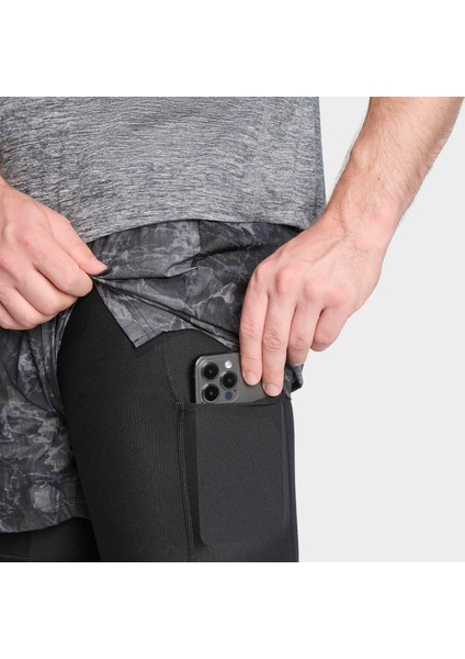 Performance JN9680 Own The Run Spray Dye 2-In-1 Short