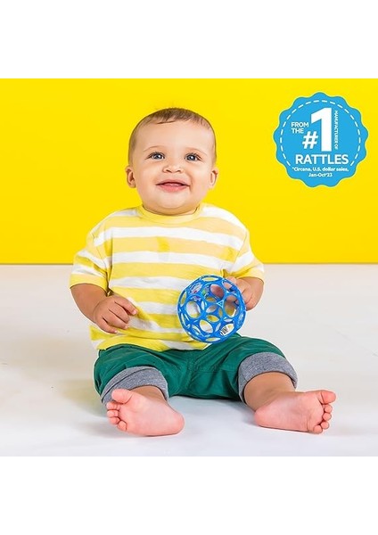 Starts Oball Classic Esnek ve Kullanımı Kolay Top, Her Yaştan Çocuk Için Duyusal Aktivite Oyuncağı, Çok Renkli fiyatları