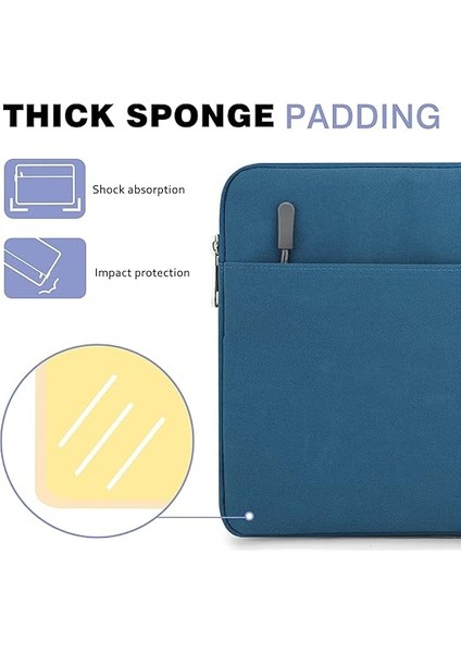 9-11 Inç Tablet Kol Çantası Taşıma Çantası Yeni 11 Inç iPad Pro M4/ipad Air M2 2024, iPad Air 5/4/3th 10.9/10.5, iPad Pro 11 M2, iPad 10. 10.9, iPad 9/8/7. Nesil 10.2, Tab S8/s9 11, Peac'e Uyar fırsatları
