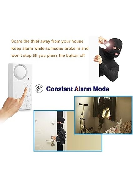 Dondurucu Kapı Alarmı, Zaman Gecikmeli 3/15/30/60 Saniye, Buzdolabı Kapısı Alarmı, Pencere/kapı Alarmı, Ev Güvenliği Için, Buzdolabı, Kablosuz Alarm indirimleri