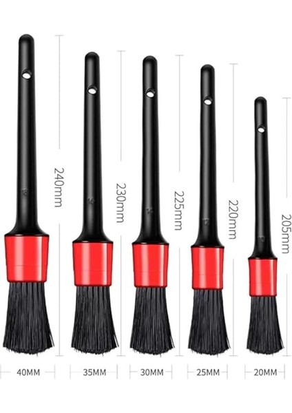 Oto Detaylı Temizlik Fırçası Nano Kil Hamuru Seti 6 Parça indirimleri