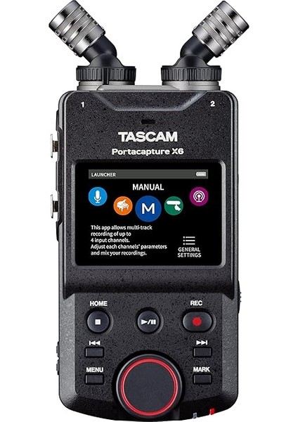 Portacapture X6 32-Bit Dokunmatik Ekranlı Çok Kanallı Kayıtçı, Siyah, 75X37X174MM fiyatları