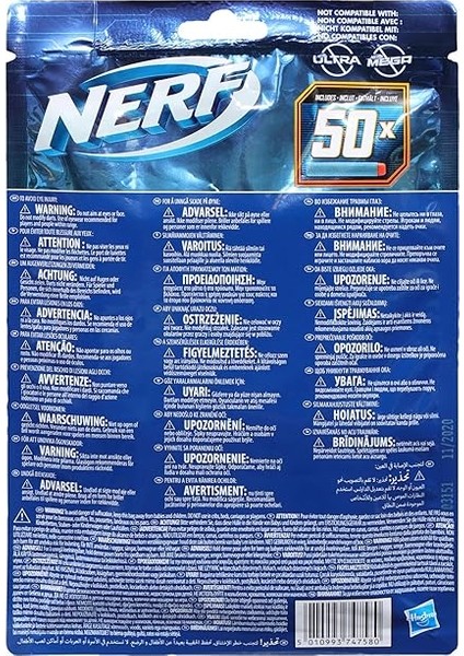 Elite 2.0 50 Dart Yedek Paketi, 50 Resmi Nerf Elite 2.0 Dart Içerir, Tüm Nerf Elite Atıcılarla Uyumludur fırsatları