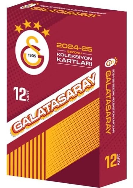 Cards - Galatasaray 24/25 Sezon Kartları - Karton Kutu