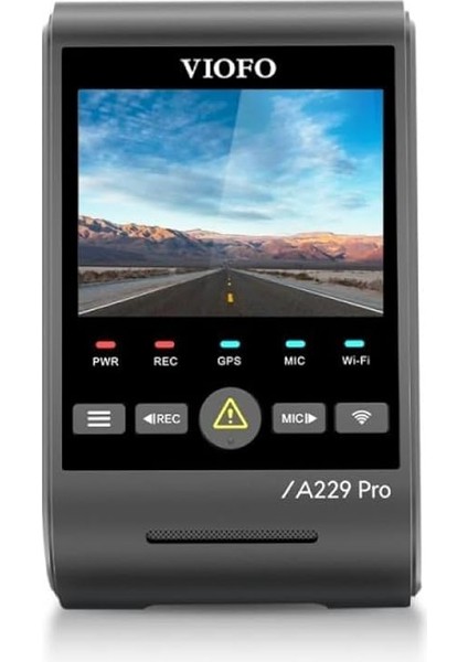 A229 Pro 4K Hdr Sony Starvis 2 Sensörlü Wi-Fi Gps'li Araç Kamerası indirimleri