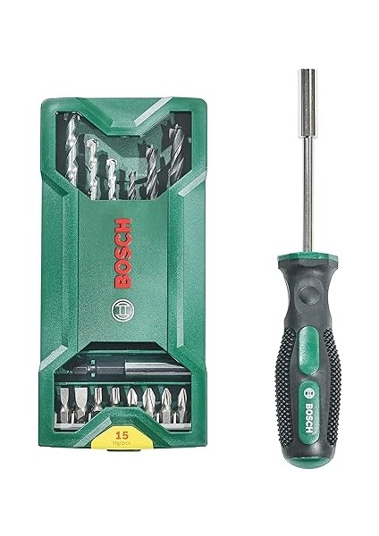 Home And Garden 15 + 1 Parça Mini X-Line Karışık Set + Tornavida (Ahşap ve Taş Için, Matkap/tornavida Aksesuarı) fiyatları