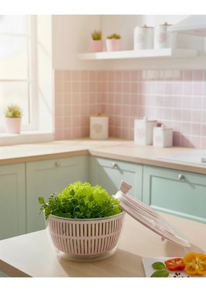 Salata ve Sebze Kurutucu Jumbo Boy 5 Litre – Bpa Free, Bulaşık Makinesine Uyumlu modelleri