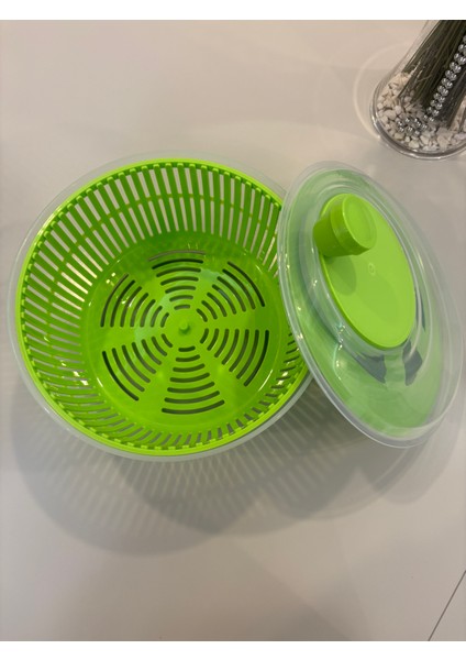 Salata ve Sebze Kurutucu Jumbo Boy 5 Litre – Bpa Free, Bulaşık Makinesine Uyumlu indirimleri