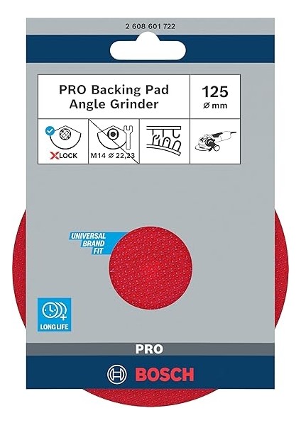 Professional Destek Diski (Cırt Cırtlı, X-Lock Ile), 2608601722 fiyatları