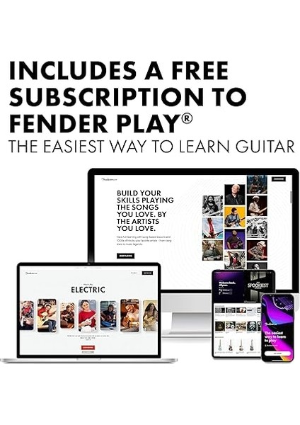 By Fender Debut Collection™ Telecaster® Electric Guitar, Laurel Fingerboard, White Pickguard, 2-Colour Sunburst indirimleri