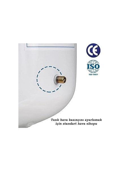 Bella Tr Tank Su Arıtma Cihazı Tankı Nsf Sertifikalı 12 Lt modelleri