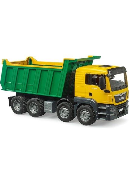 Man Tgs Wywrotka Żółto-Zielona