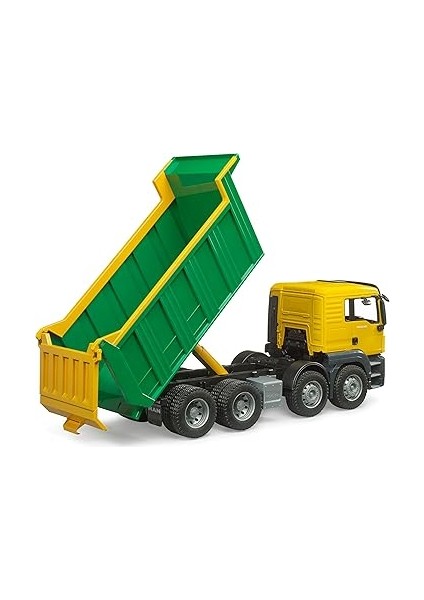 Man Tgs Wywrotka Żółto-Zielona modelleri