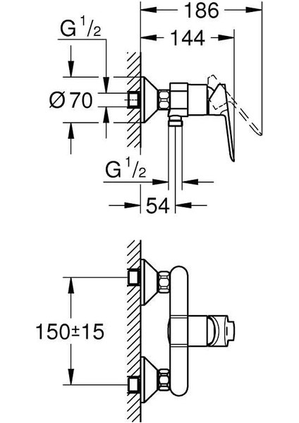 Bauedge Duş Bataryası- 23636000 fırsatları