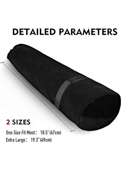 Deri Kaynak Iş Kolları, Isıya ve Alev Dayanıklı Kol Koruması Bahçe Kılıfı, Siyah 49CM, Xl fiyatları