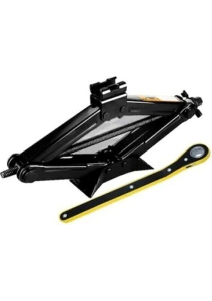 Kaldırma Krikosu 1,5 Ton Kapasite Makas Cırcır Otomatik Kollu Kriko + 4 Lü Bijon Anahtarı fiyatları