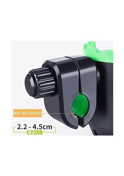 Bisiklet Su Şişesi Tutucu ve Telefon Tutucu, Çok Işlevli 360 Derece Döndürme, Bebek Arabası ve Bisiklet Bardak Tutucu, Suluk ve Telefon Tutucu fırsatları