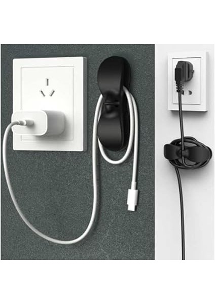 Düzenleyici Organizer, 2'li Set, Küçük Ev Aletleri Için Kablo Sarma ve Toparlama Aparatı, Çok Amaçlı Kablo Sarma Aparatı 2 Adet fiyatları