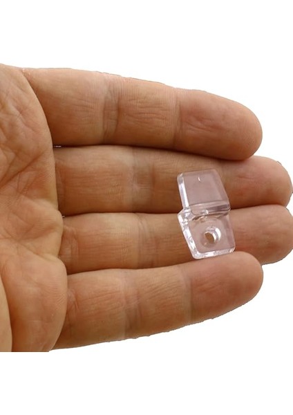 Ayna Tırnağı Cam Ayna Tutucu Plastik Şeffaf 10 Adet fiyatları