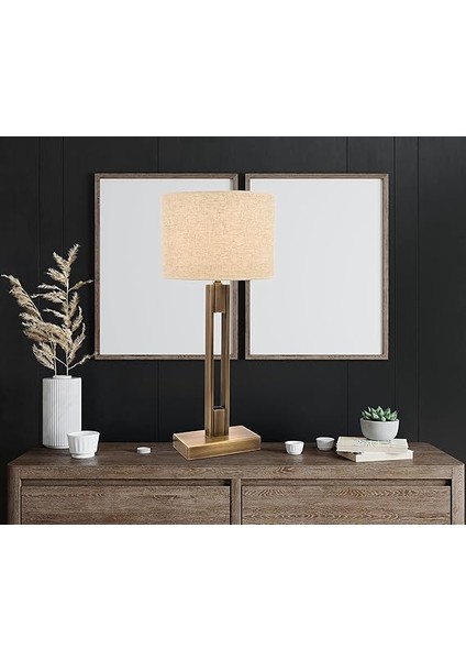 ML-9108-1E Eskitme Kaplama Masa Lambası, E27, Metal, 35 cm fiyatları