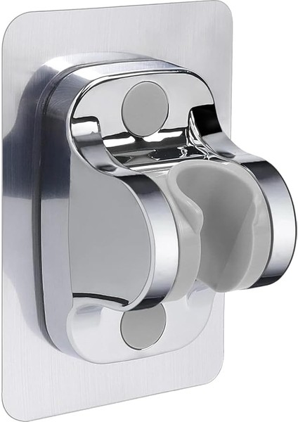 Yapışkanlı Duş Başlığı Askısı Tutucu Mafsal (Krom)