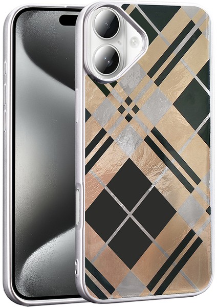 Apple iPhone 16 Kılıf Desenli Zore Mep Kapak