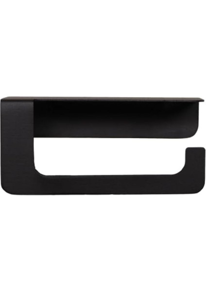 Yapışkanlı ve Vidalı Mat Siyah Telefon Raflı Tuvalet Kağıtlığı Wc Kağıtlık Tuvalet Kağıdı Askısı fiyatları