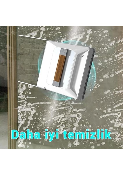 Akıllı Robot Cam Temizleme Robotu Akıllı Uzaktan Kumandalı Kare (Model F18-02) fırsatları