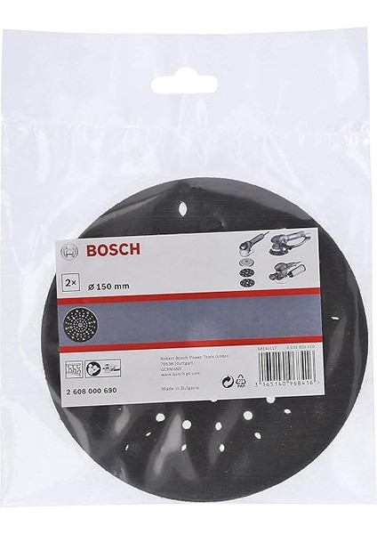 Professional 2608000689 2 Adet Zımpara Diski Koruyucu (Ø 125 Mm, Eksantrik Zımpara Makinesi Aksesuarı) modelleri