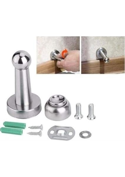 Mıknatıslı Kapı Tamponu 8cm Kapı Stoperi (5 Adet) modelleri