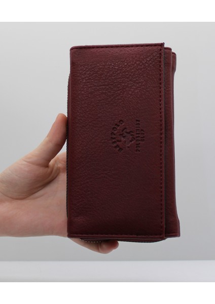 Bordo Bozuk Para Gözlü Bol Kartlıklı Büyük Kadın Cüzdanı 005 modelleri