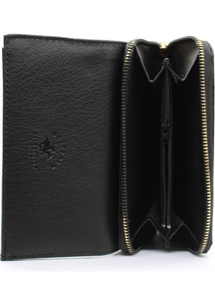 Bordo Bozuk Para Gözlü Bol Kartlıklı Büyük Kadın Cüzdanı 005