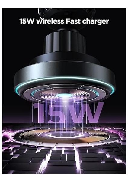 JR-ZS240 Pro Manyetik Kablosuz Araç Şarj Cihazı fiyatları