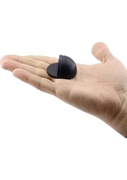 5 Adet Yarımay Kapı Stoperi Tamponu Kendinden Yapışkanlı Kapı Stopu Mat Siyah fırsatları