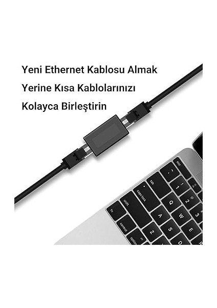 RJ45 Cat6 Cat7 Cat8 Ethernet Kablo Uzatma Aparatı indirimleri