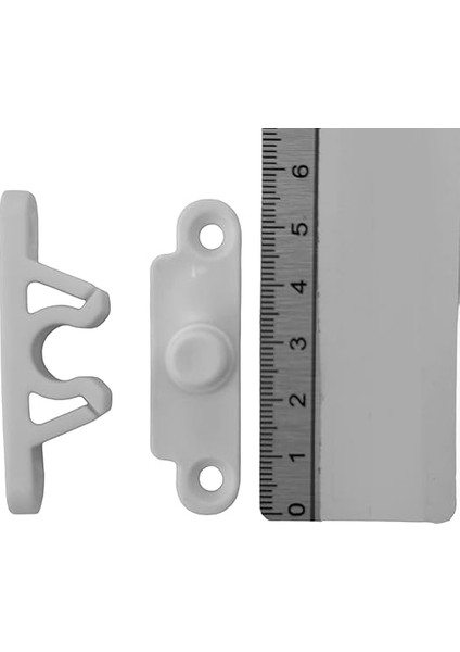 Sineklik ve Dolap Kapakları Için Çıt Çıtlı Tutucu Kilit 4lü Beyaz fiyatları