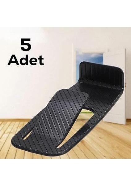 Yapışkanlı Kapı Stoperi - 5'li Kapı Durdurucu Plastik Kapı Altı Takozu fiyatları