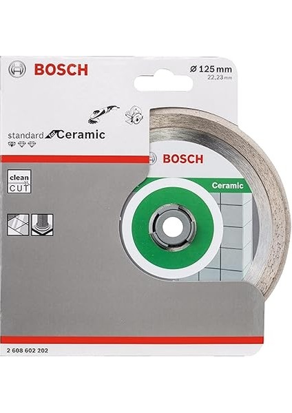 Standard Seri Seramik Için Elmas Kesme Diski 125 Mm, Gri modelleri