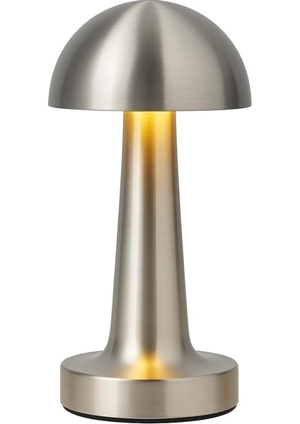 Şarjlı Masa Lambası – Krom, Dokunmatik, Dim Edilebilir, 3 Renk Modu (6500K-3200K-AMBER), 4-8 Saat Çalışma, 1,5 Saat Şarj, 217X95 mm fiyatları