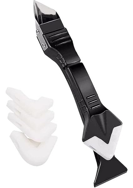 Fayans Silikon Sıyırıcı Derz Kazıyıcı ve Uygulayıcı Aparat 3ü1 Arada modelleri