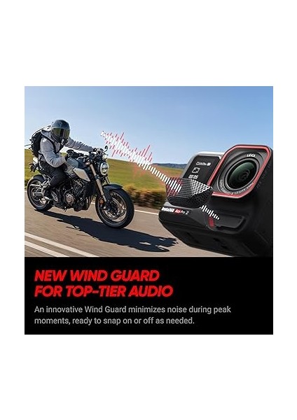 Ace Pro 2 Çift Pil Paketi - Leica, 1/1.3 Inç Sensör, Çift Aı Chip, Lider Düşük Işık, Üstün Ses, Flip Screen ve Vlog'lar Için Aı Düzenleme ile Birlikte Tasarlanmış 8k Su Geçirmez Aksiyon indirimleri