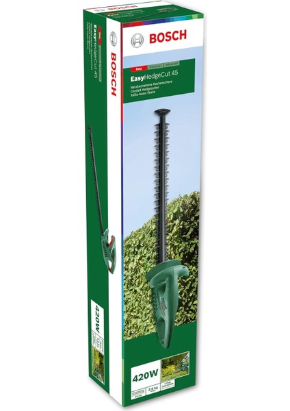 Elektrikli Çit Kesme Makinesi Easyhedgecut 45 (420 W, 45 cm Bıçak Uzunluğu, Karton Pakette) fiyatları