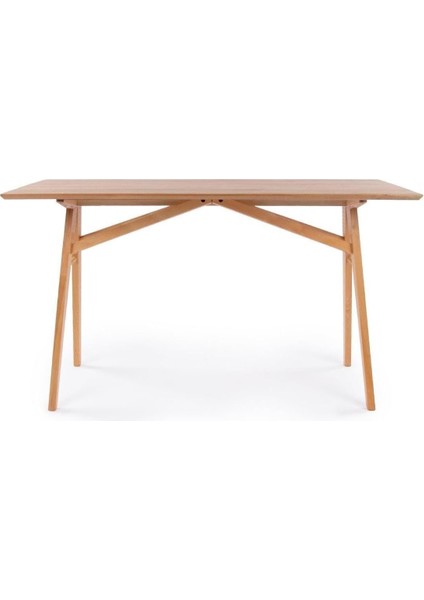 Doğal Kayın Masif Ahşap Çalışma Masası – 130X57X74 cm – Iskandinav Tarz, El Yapımı, Organik Koruyuculu Ahşap Masa – Ev ve Ofis Kullanımı Için indirimleri