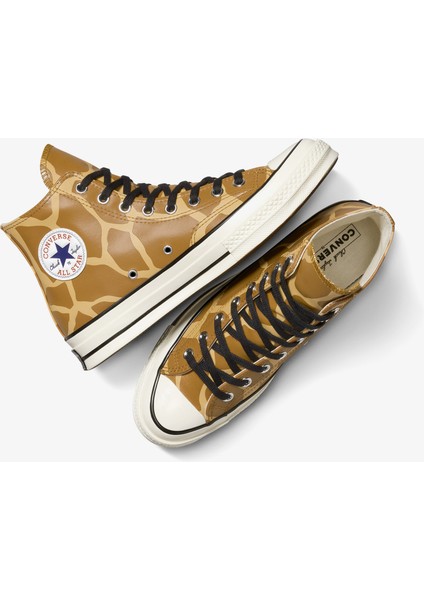 Chuck 70 Giraffe Print Unisex Kahverengi SNEAKER.230