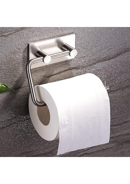 Paslanmaz Çelik Tuvalet Kağıdı Askısı Yapışkanlı Bant ile Kolay Montaj modelleri