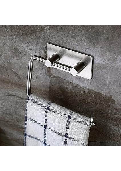 Paslanmaz Çelik Tuvalet Kağıdı Askısı Yapışkanlı Bant ile Kolay Montaj indirimleri